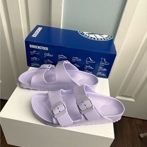 Birkenstock Lavender Size 8 Women’s Sandals Like New